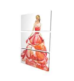 Beautiful red prom dress