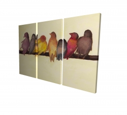 Famille d'oiseaux