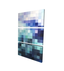 Paysage pixelisé