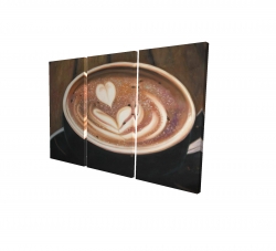 Artistic cappuccino