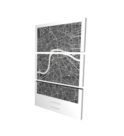Graphic map of london