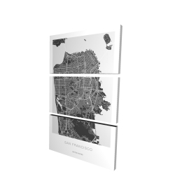 San francisco graphic map