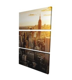 New york city at sunset