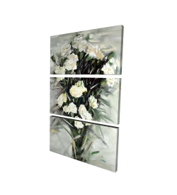Bouquet blanc de lisianthus