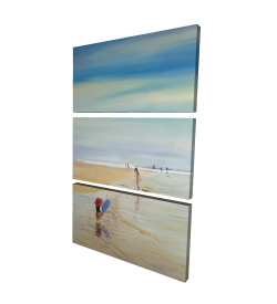 Children at the beach