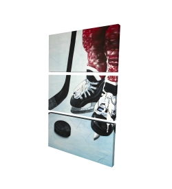 Young hockey player