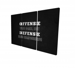 Offense wins games...