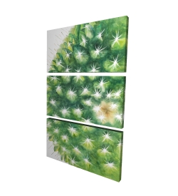 Mini cactus à l'aquarelle