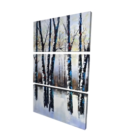 Arbres gelés
