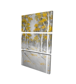 Yellow birch forest