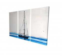 Sailboat on a calm water