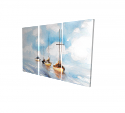 Sailboats in the sea