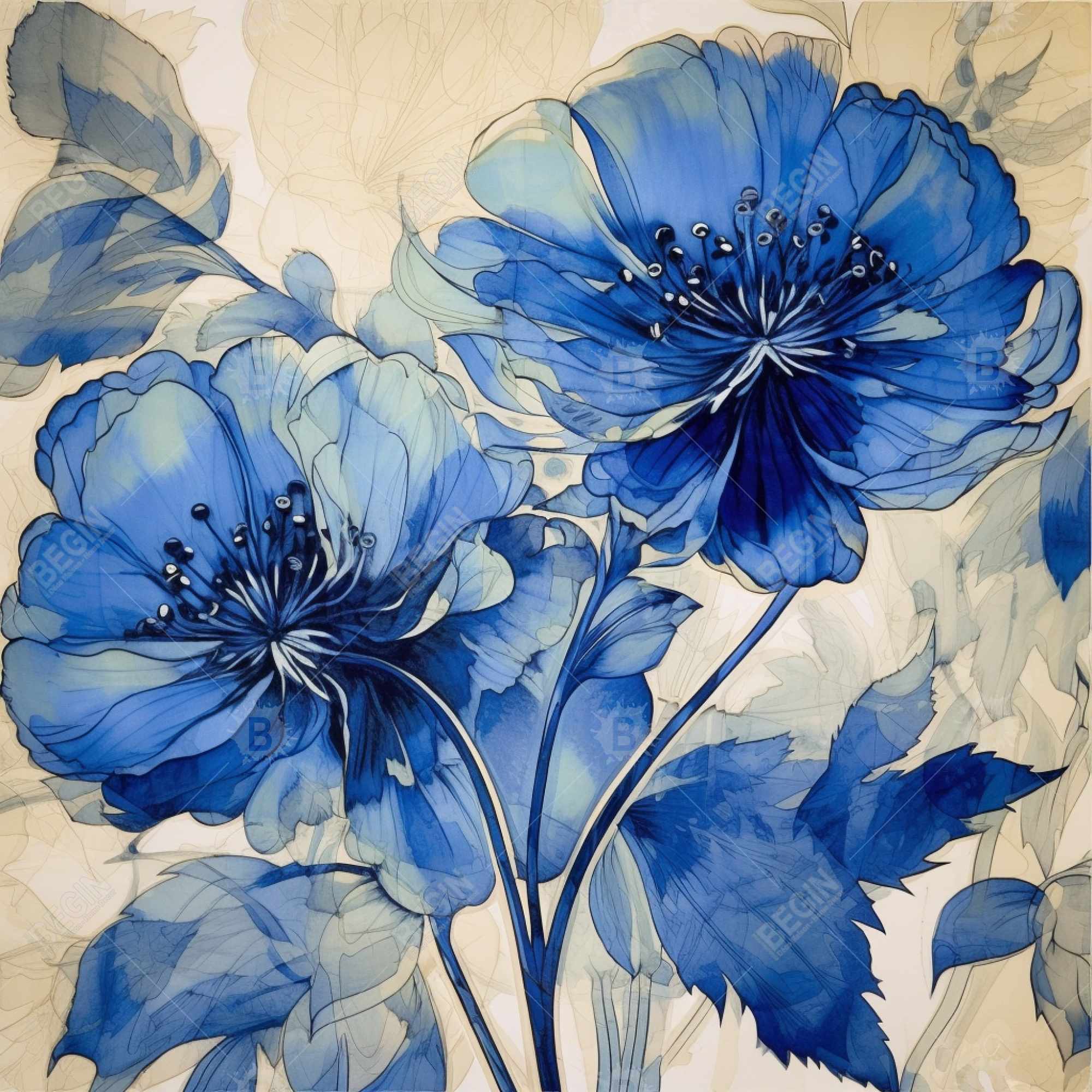 Fleurs marines
