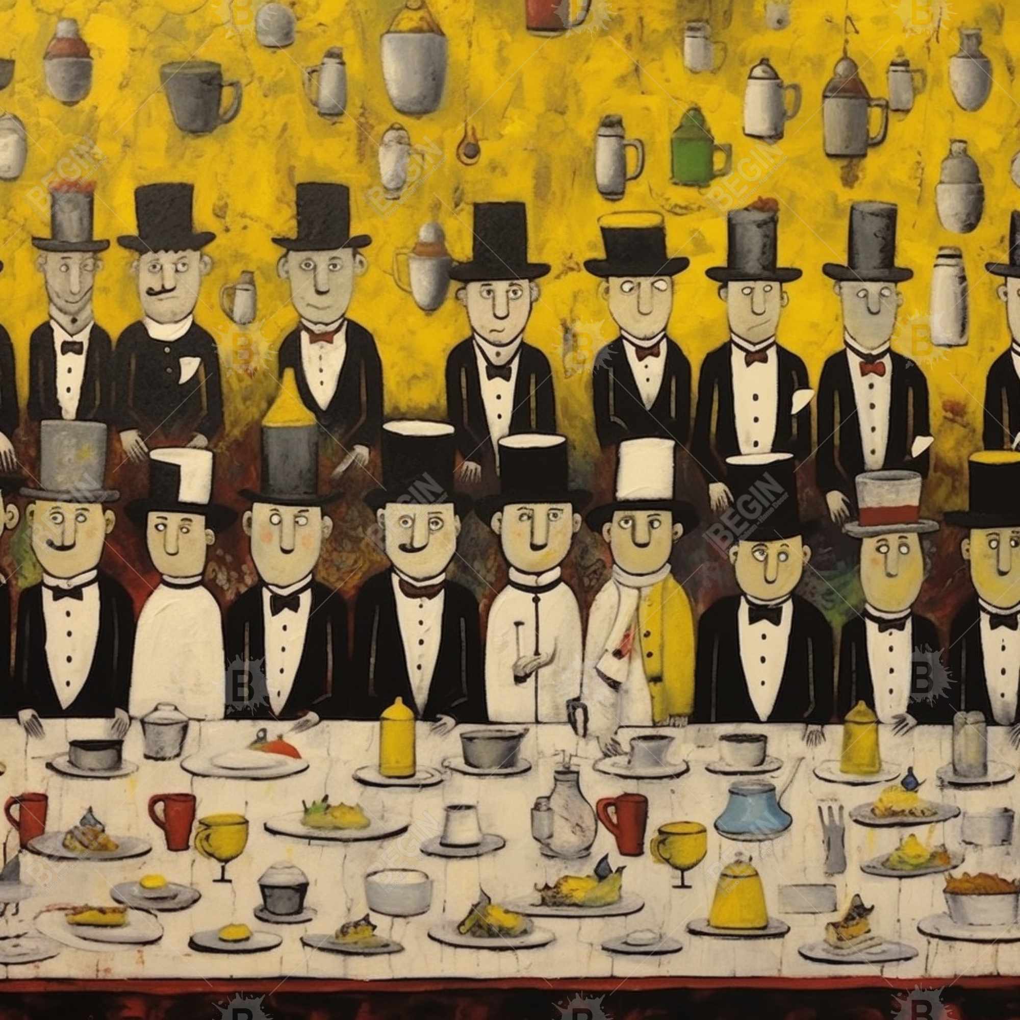 Discreet banquet