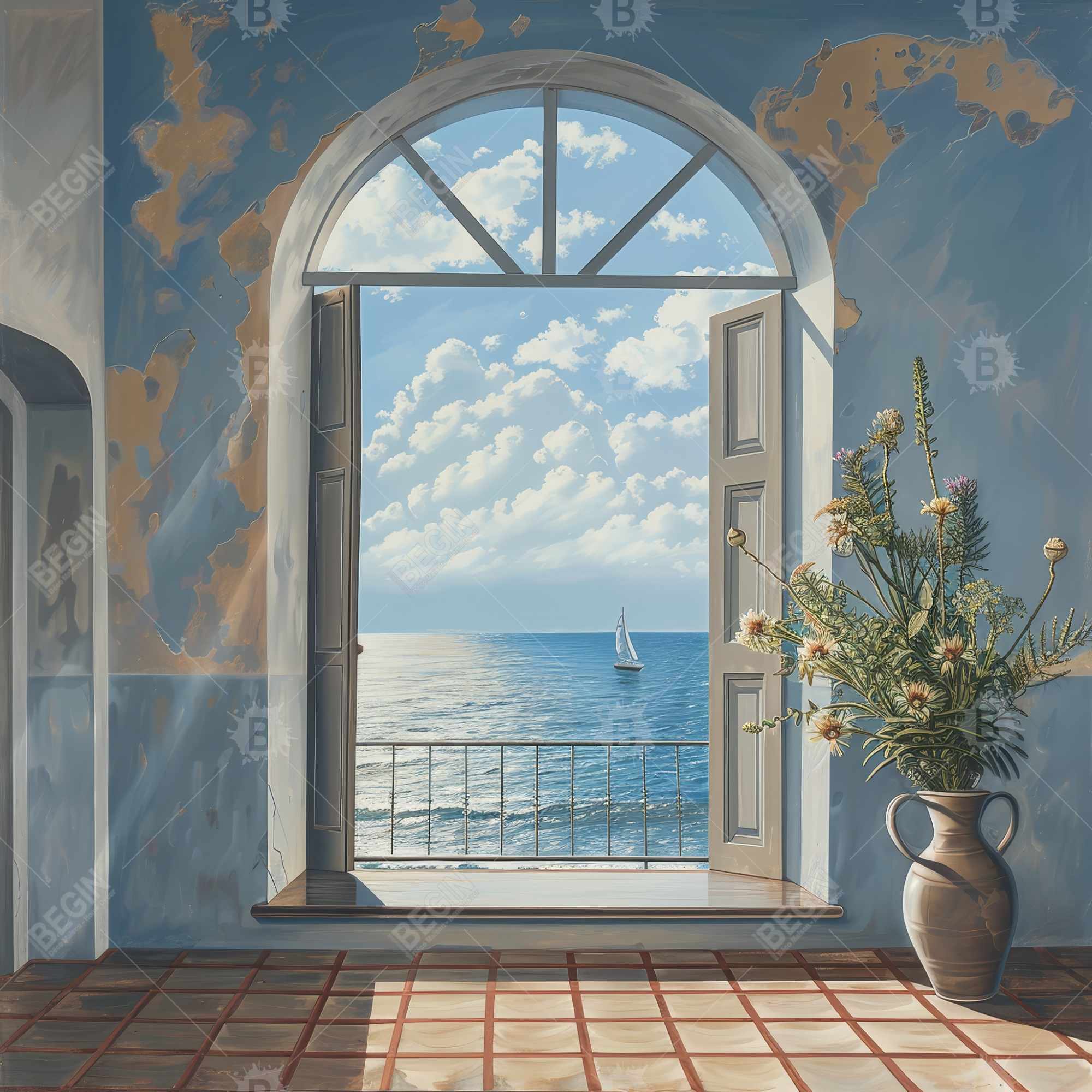 The door