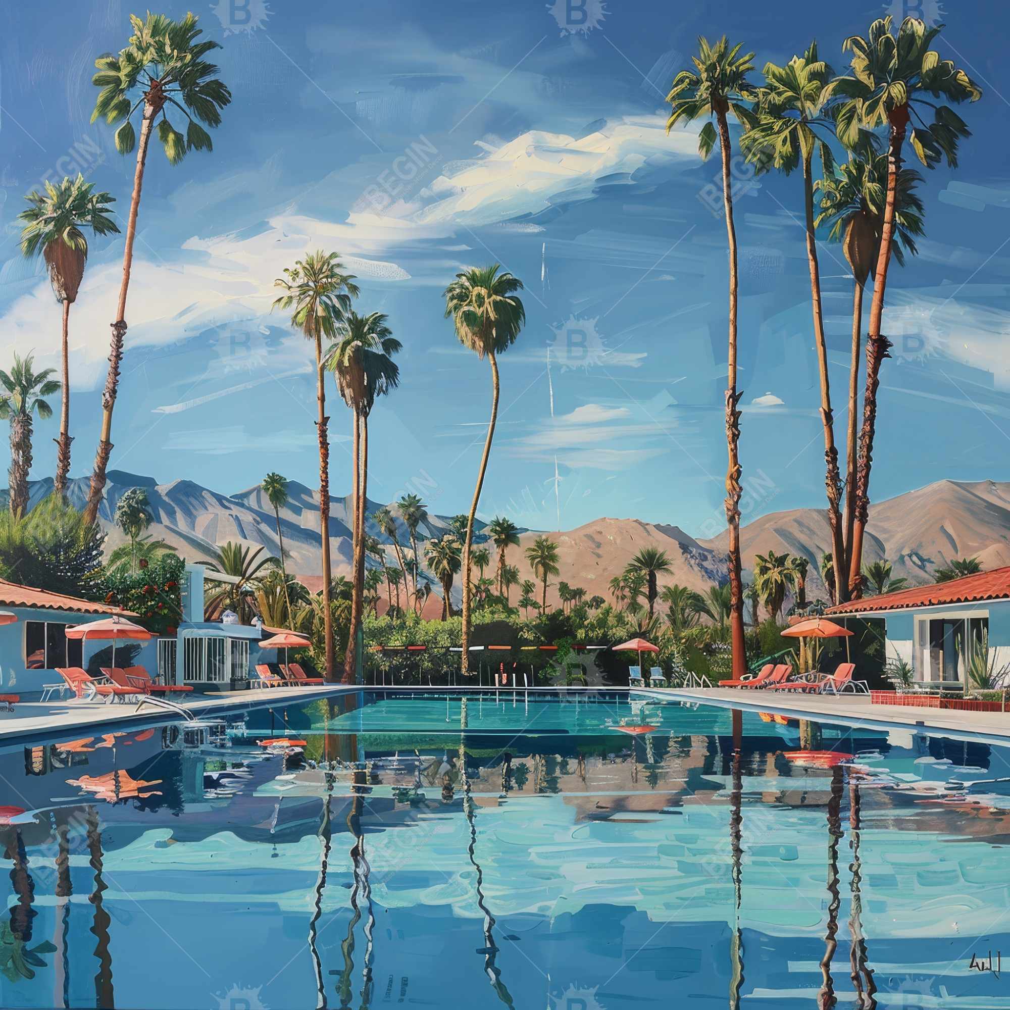 Palm trees