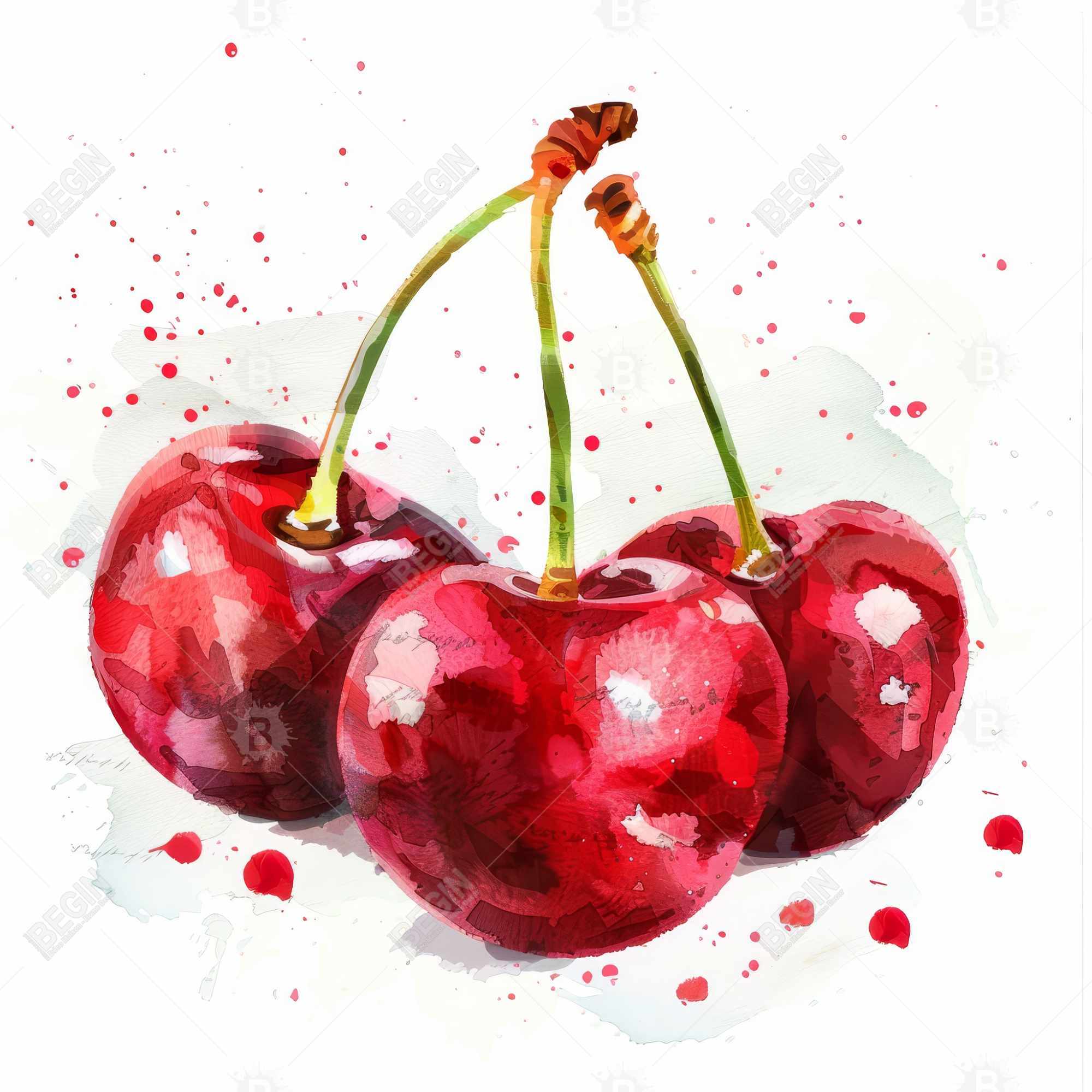 The cherries