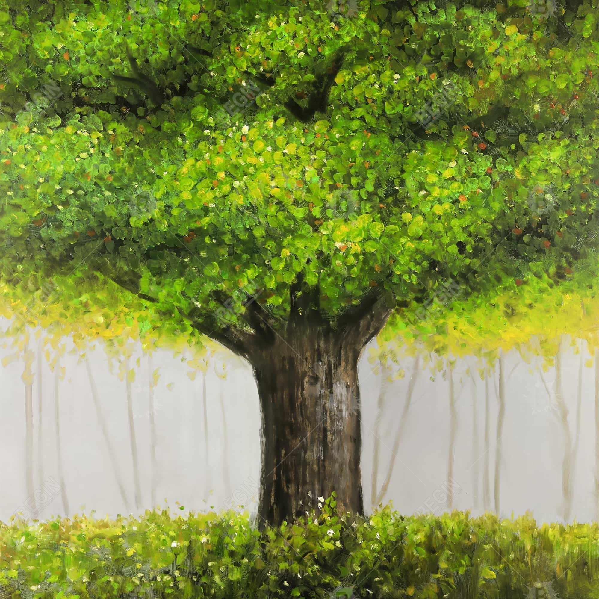 Big green tree