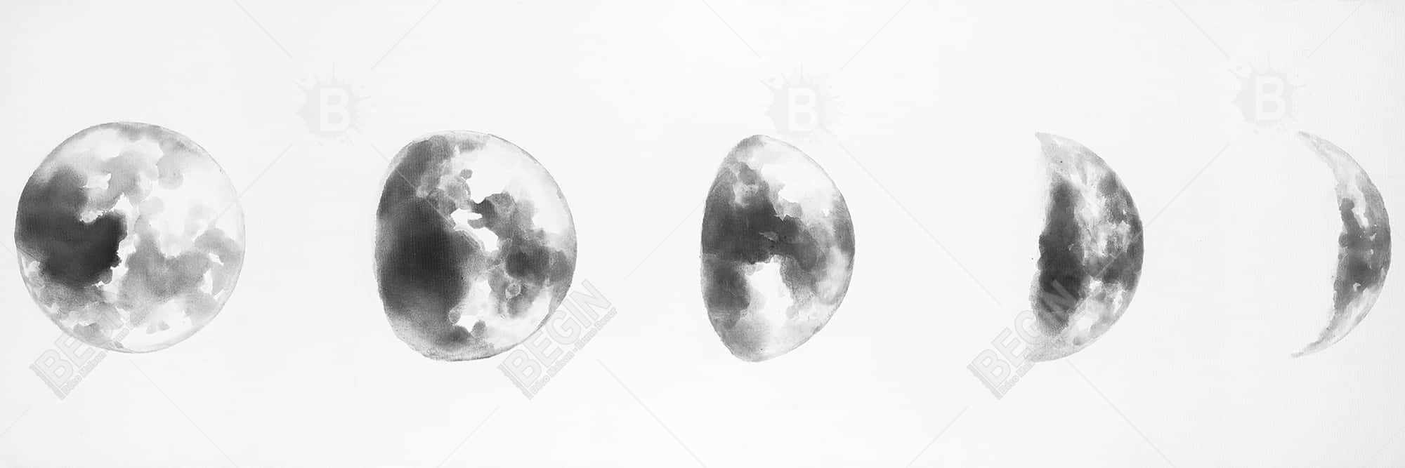 Black and white eclipse