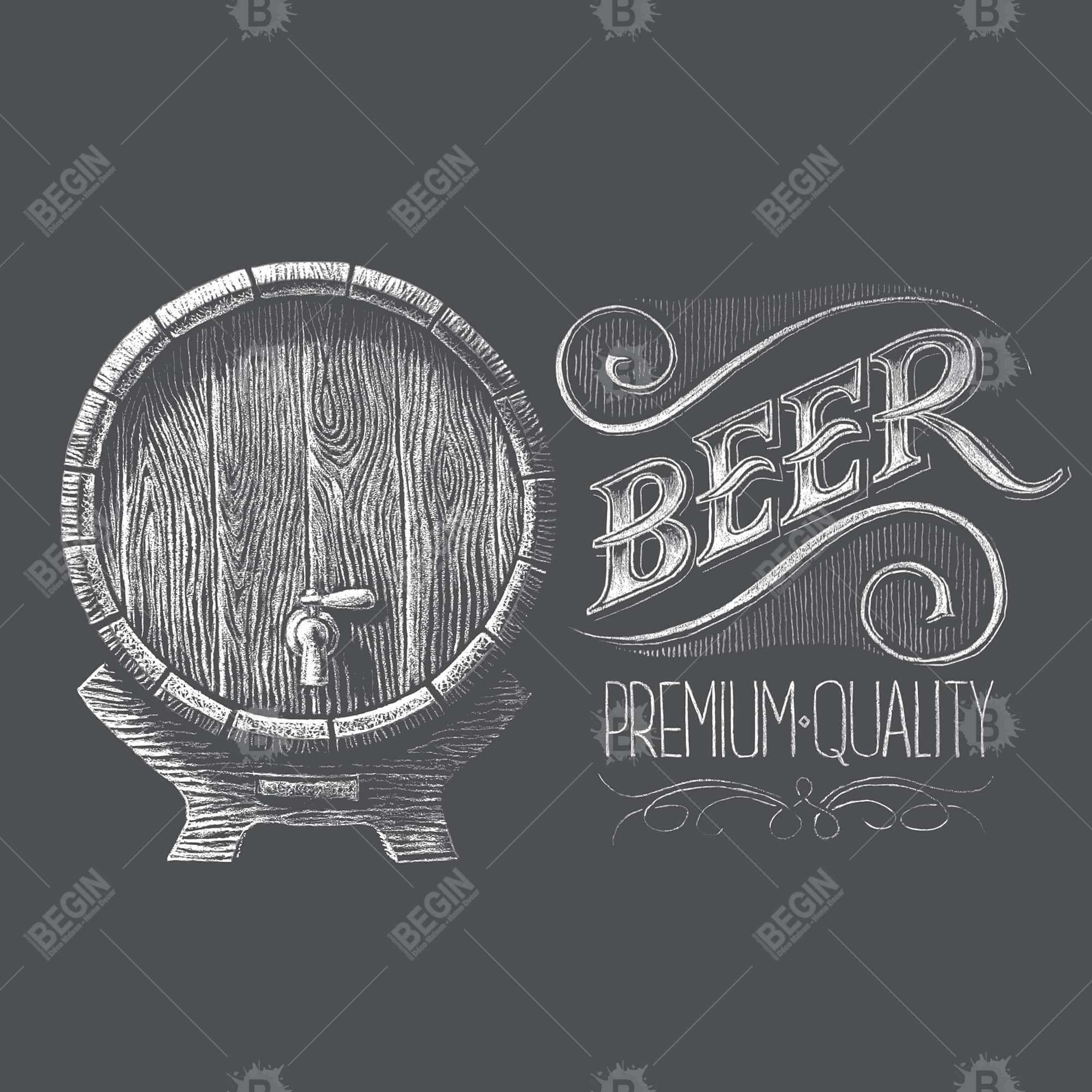 Old beer sign