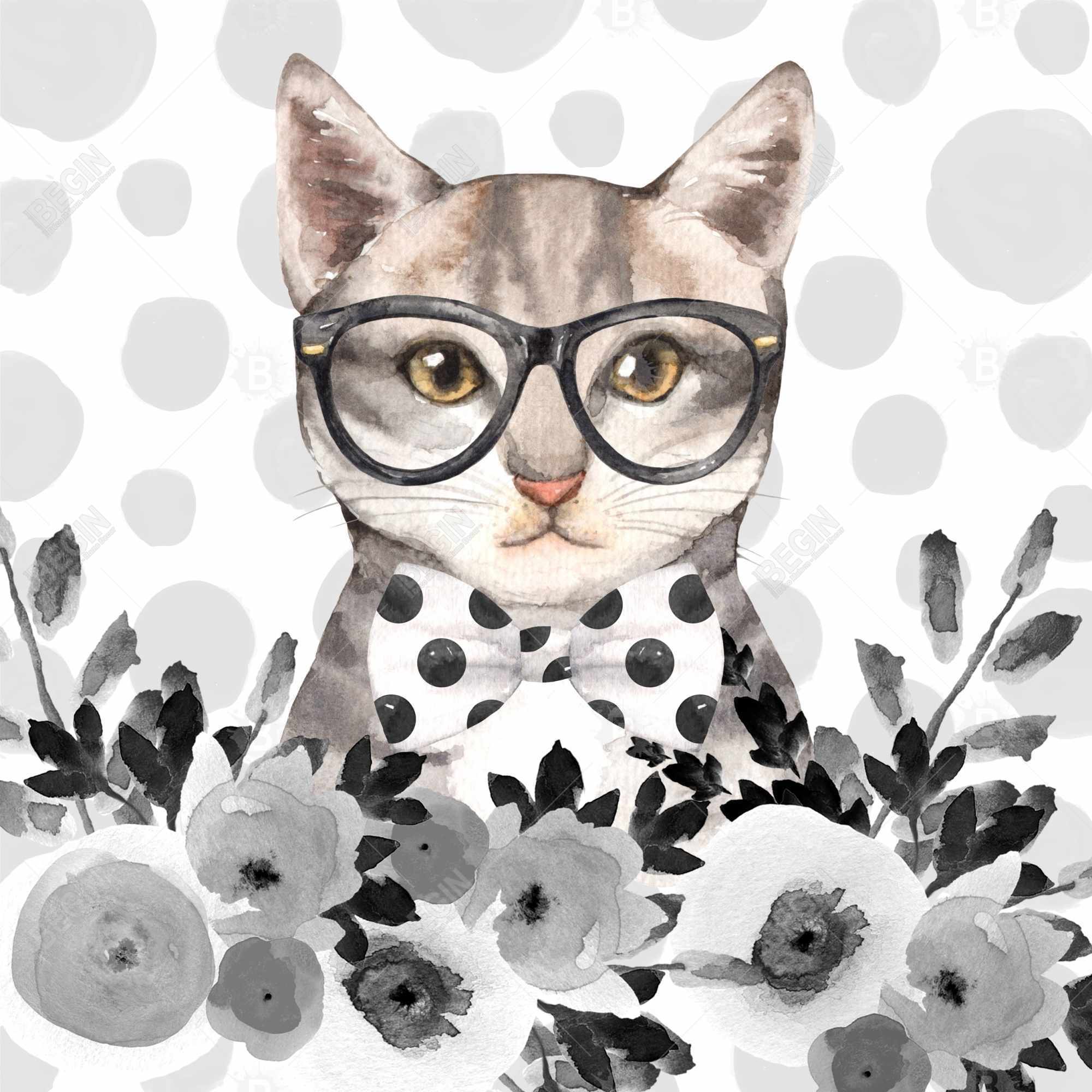 Geek cat