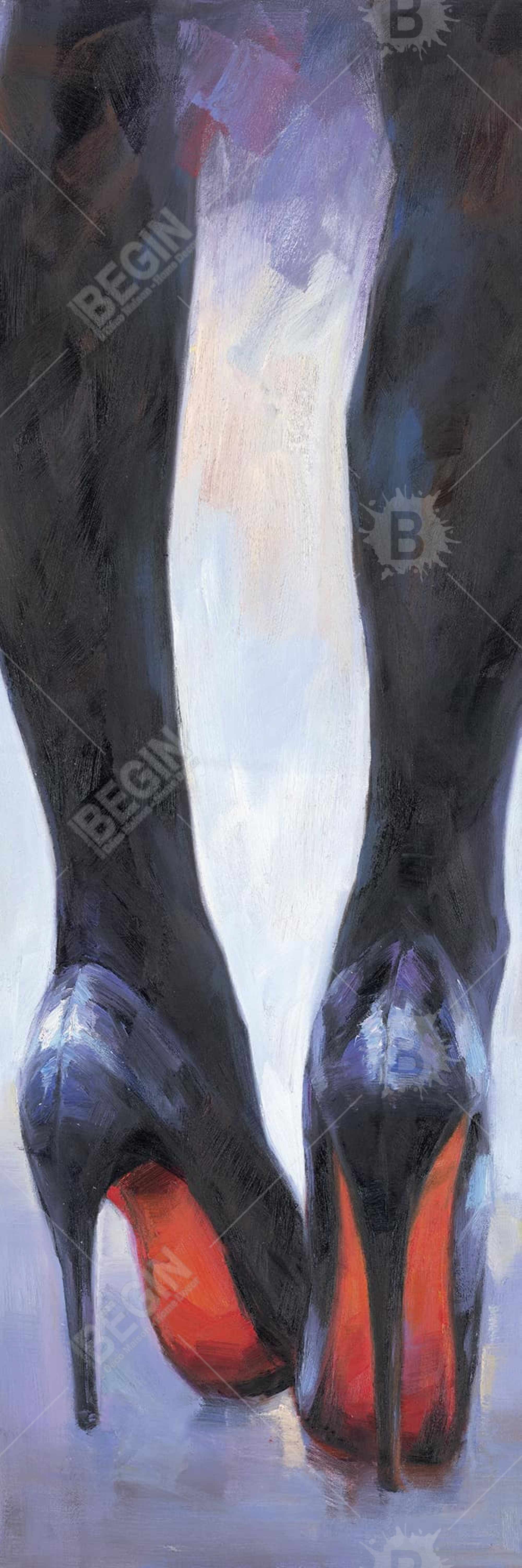 Longues jambes et talons hauts