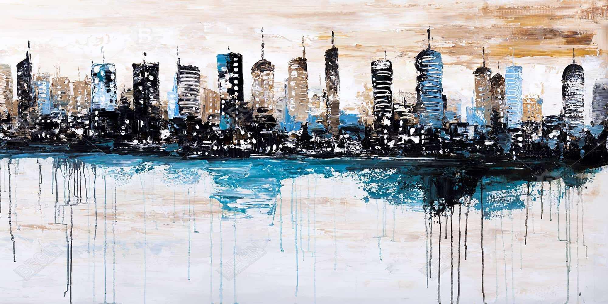 Buildings on the horizon