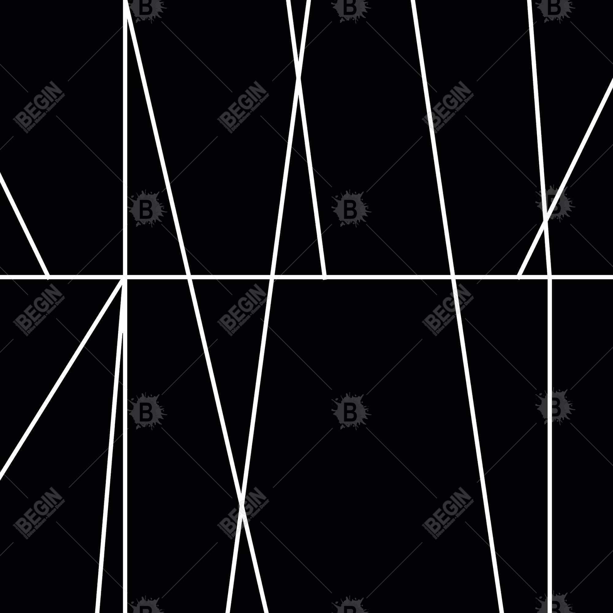 Rayures blanches sur fond noir