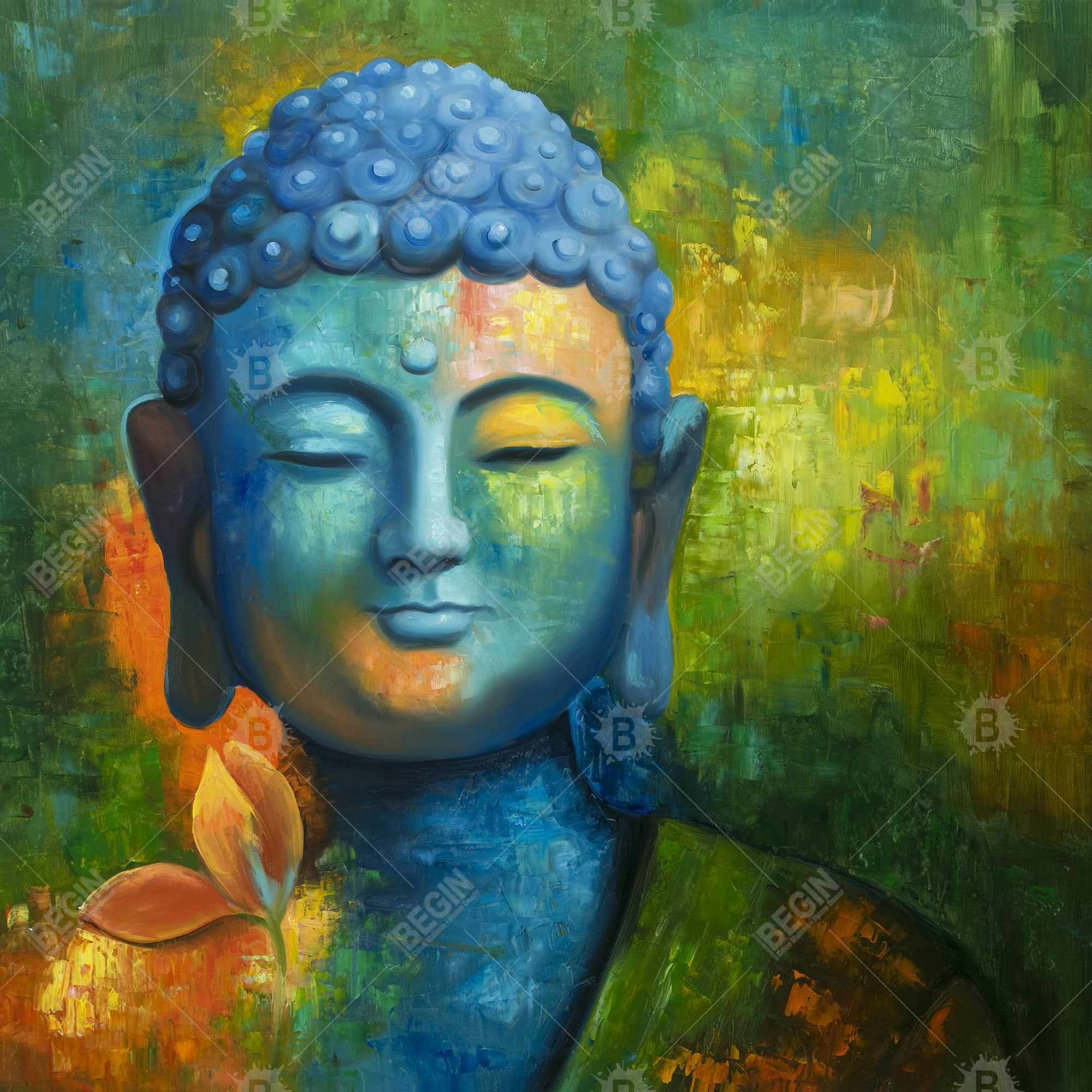 Blissful buddha