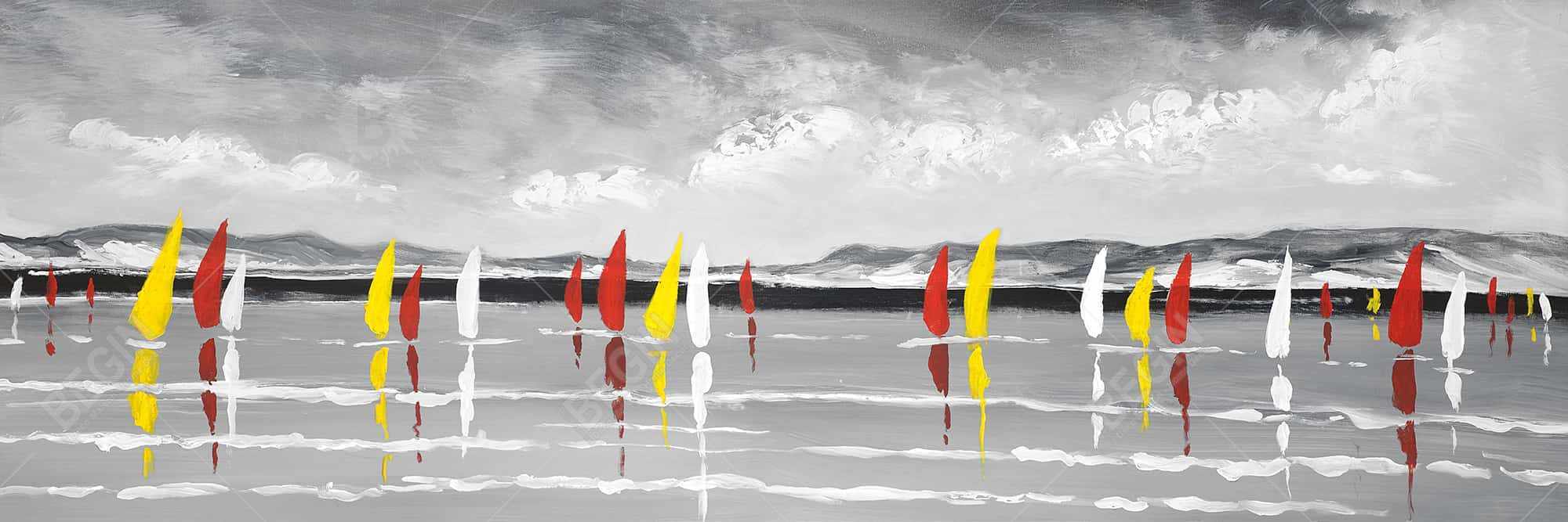Sailing on the lake