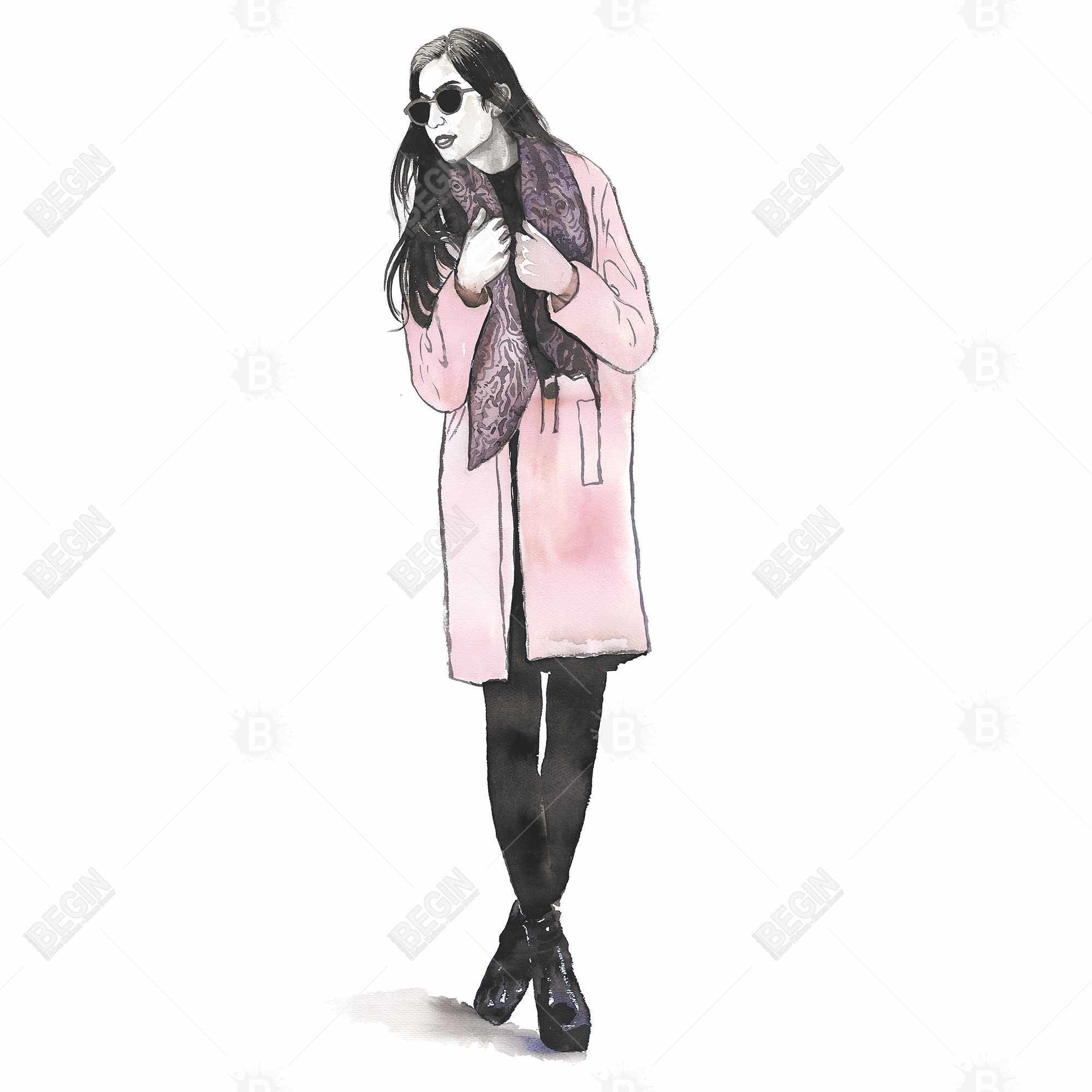 Femme style printanier