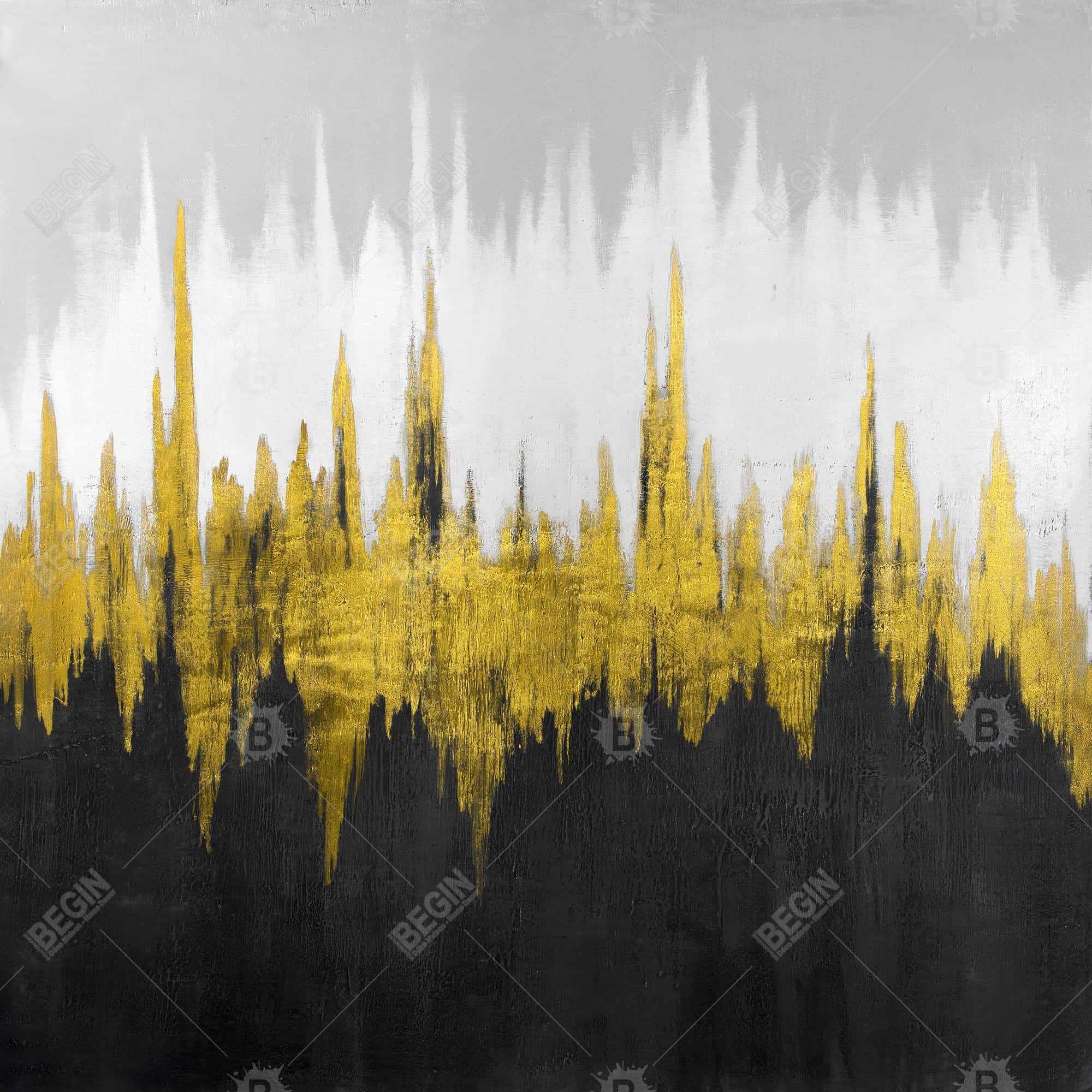 Golden zigzag