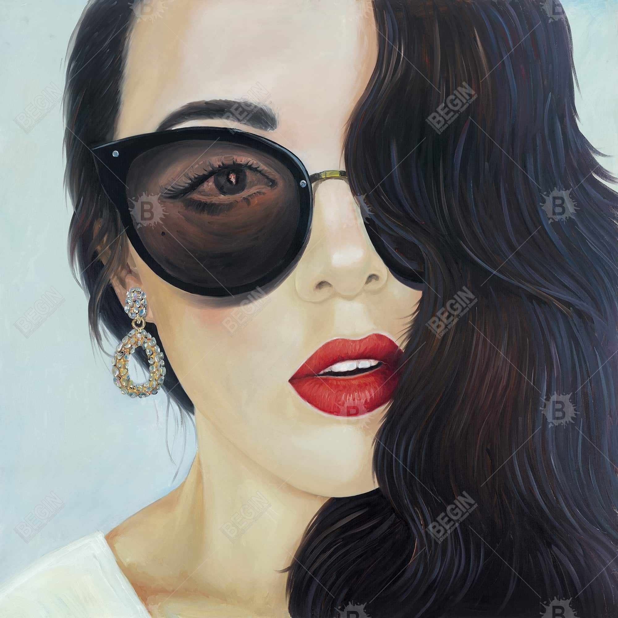 Lunettes de soleil à la mode