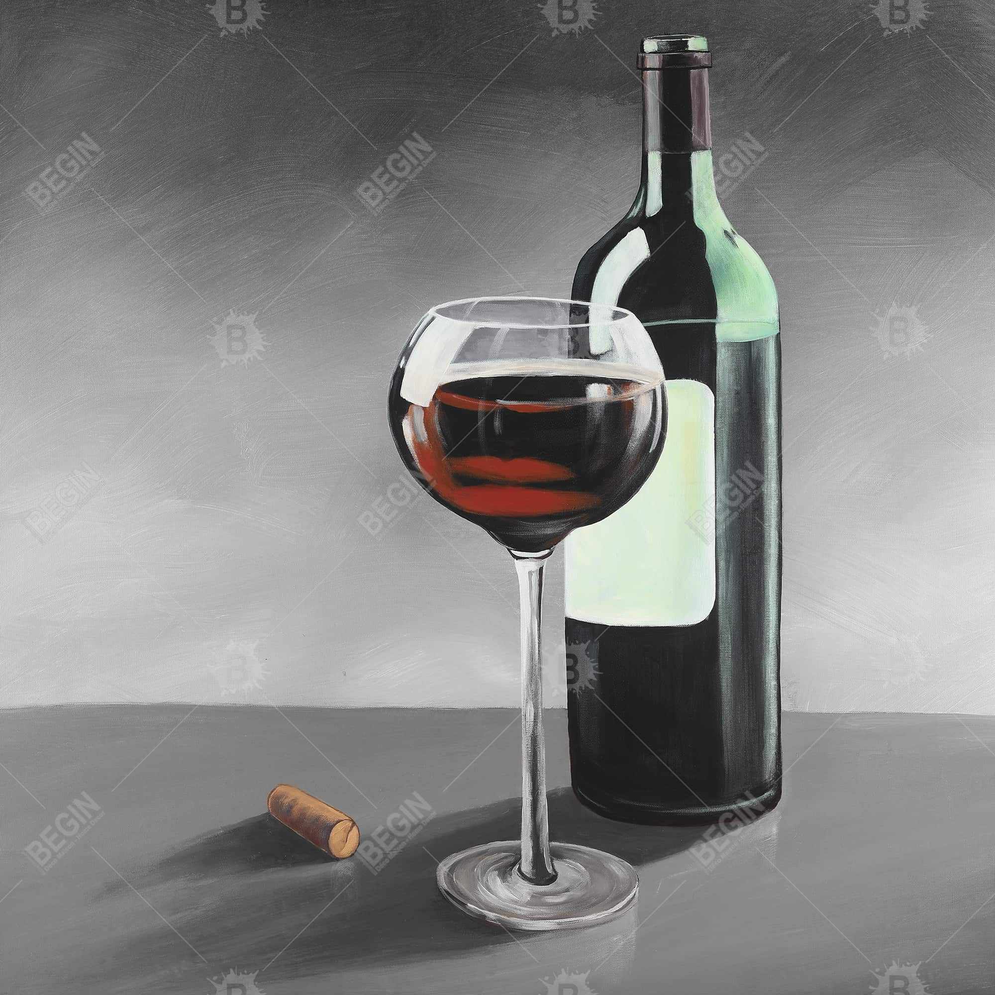Bouteille de bourgogne
